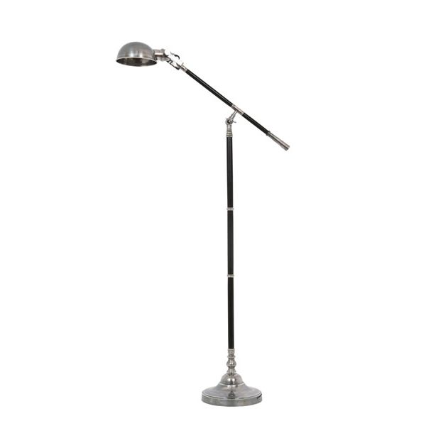 KS Verlichting Nostaluce Jersey Vloerlamp Antique Silver