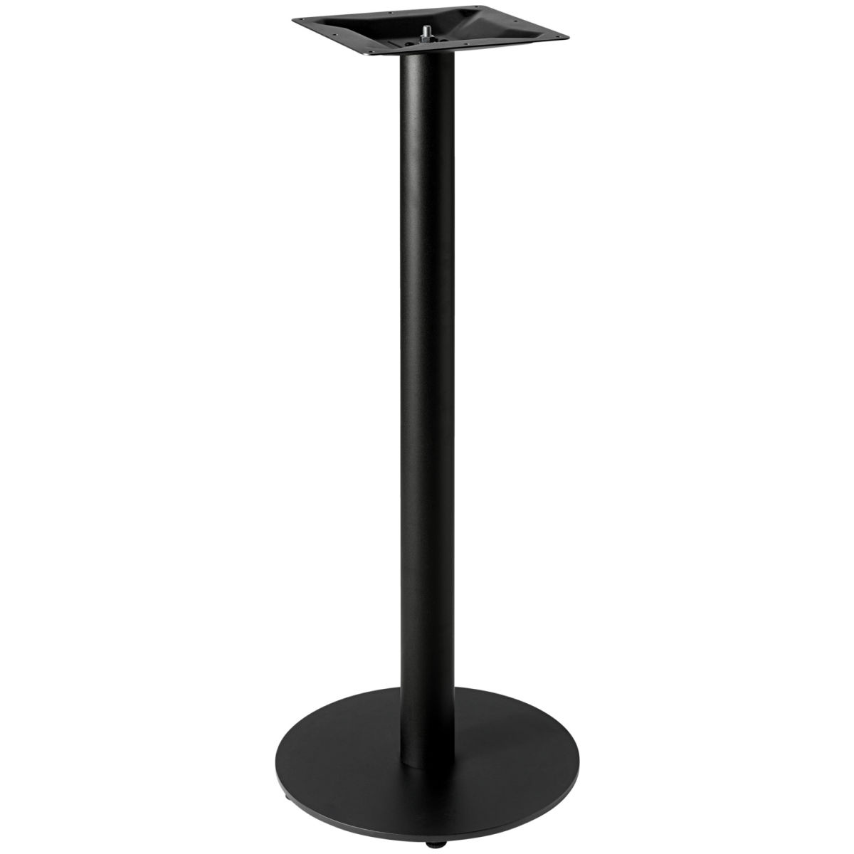 Vega Tafelpoot statafel Fino rond; 43x108 cm (ØxH); zwart; rond