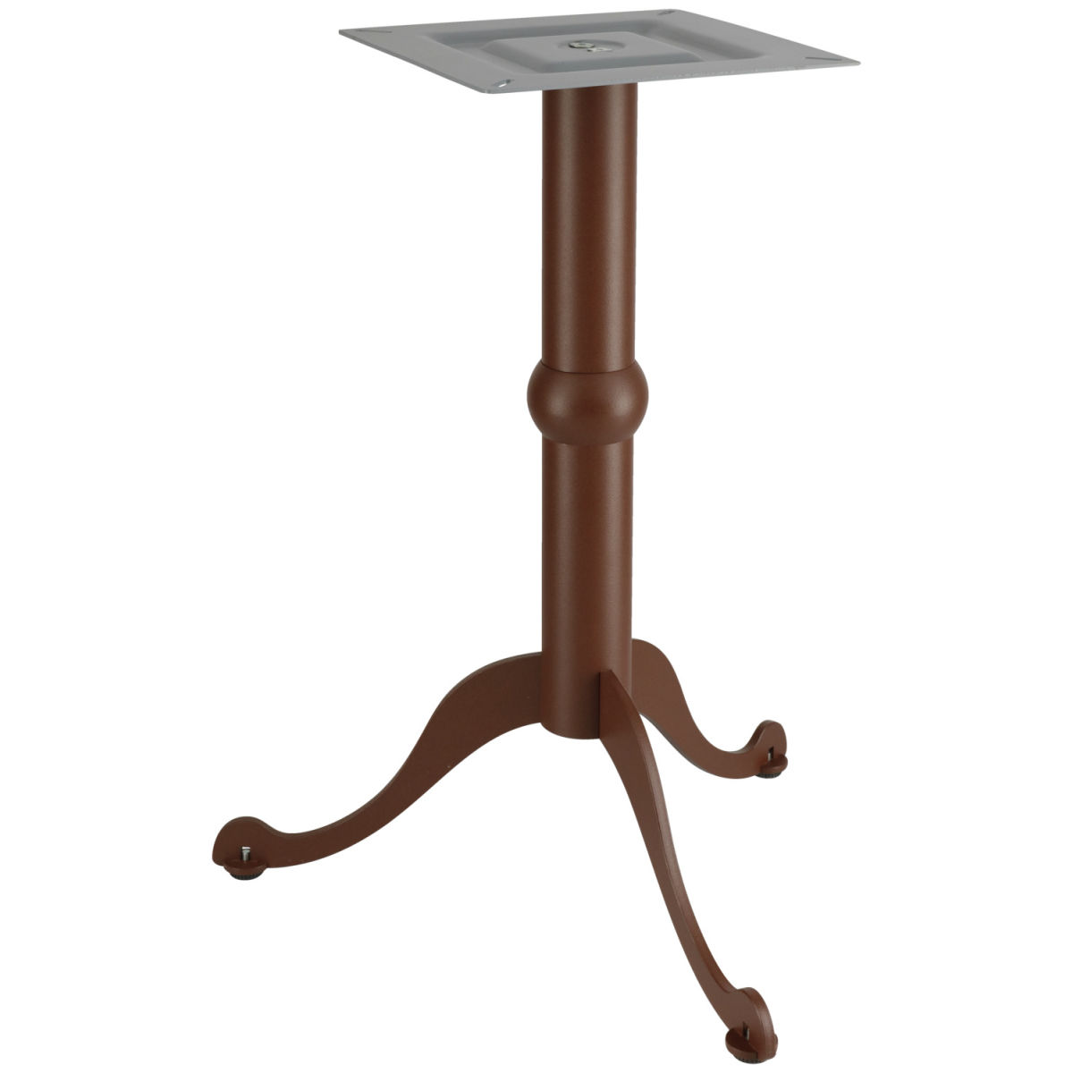 Vega Tafelpoot Vintero; 73 cm (H); roestbruin
