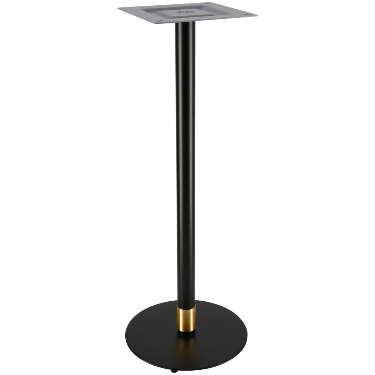 Vega Tafelpoot 72 cm Oris; 42x110 cm (ØxH); zwart/goud