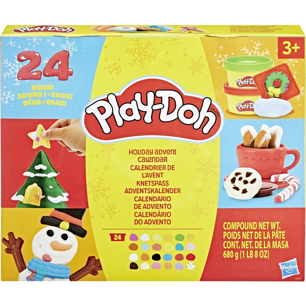 Hasbro Play-Doh Adventskalender Speelgoed Leeftijdsklasse Vanaf 3 jaar