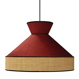 meet powered by PAPERFLOW Gatsby Deckenleuchte weinrot