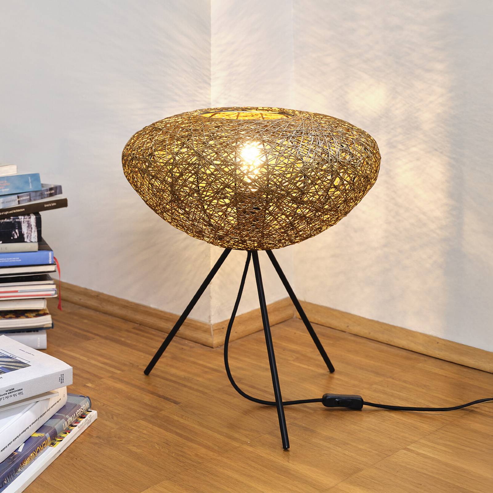 Osram tafellamp Decor Paper Drop, Tripod, beige, E27