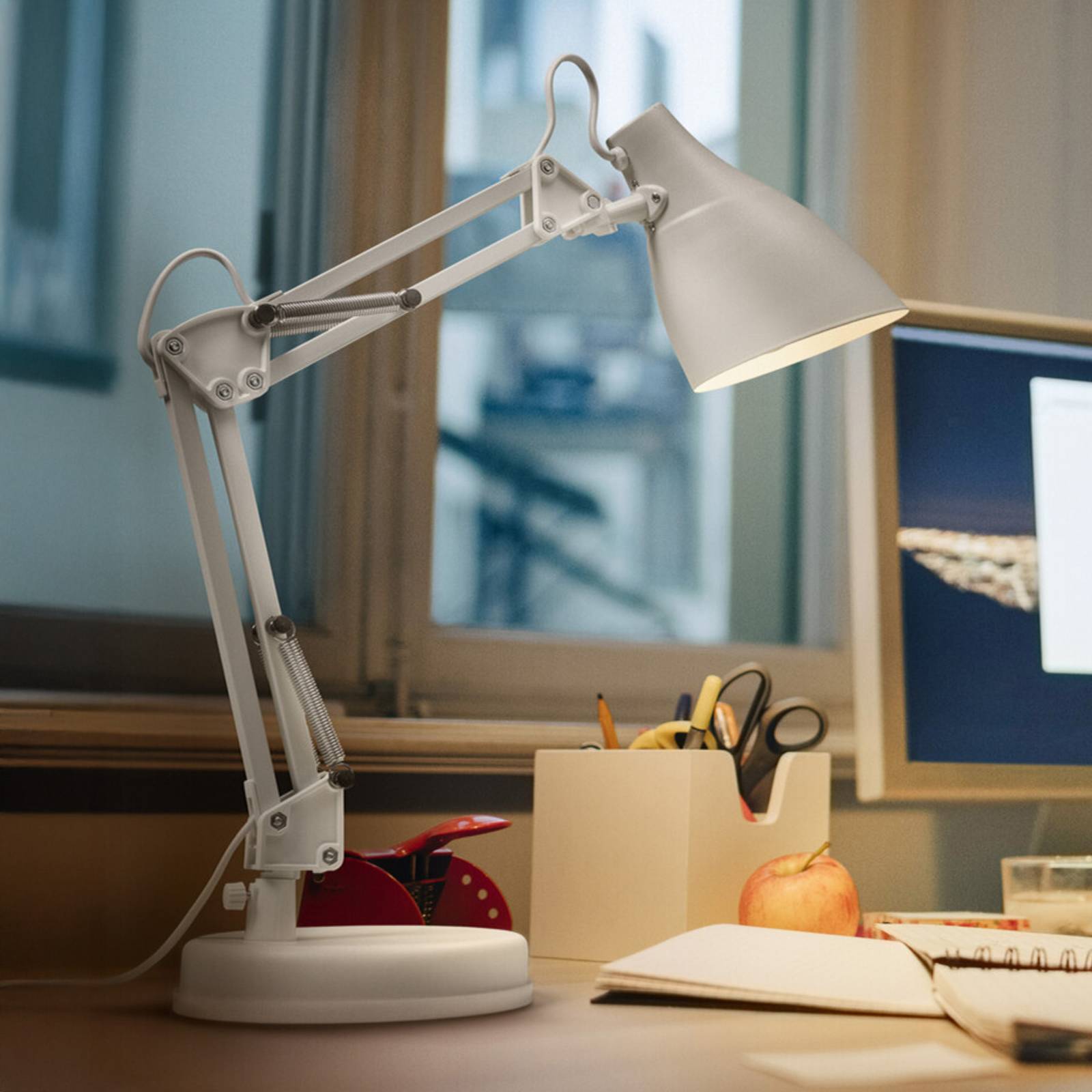 Osram tafellamp Office Line Desk Pear, wit, E27