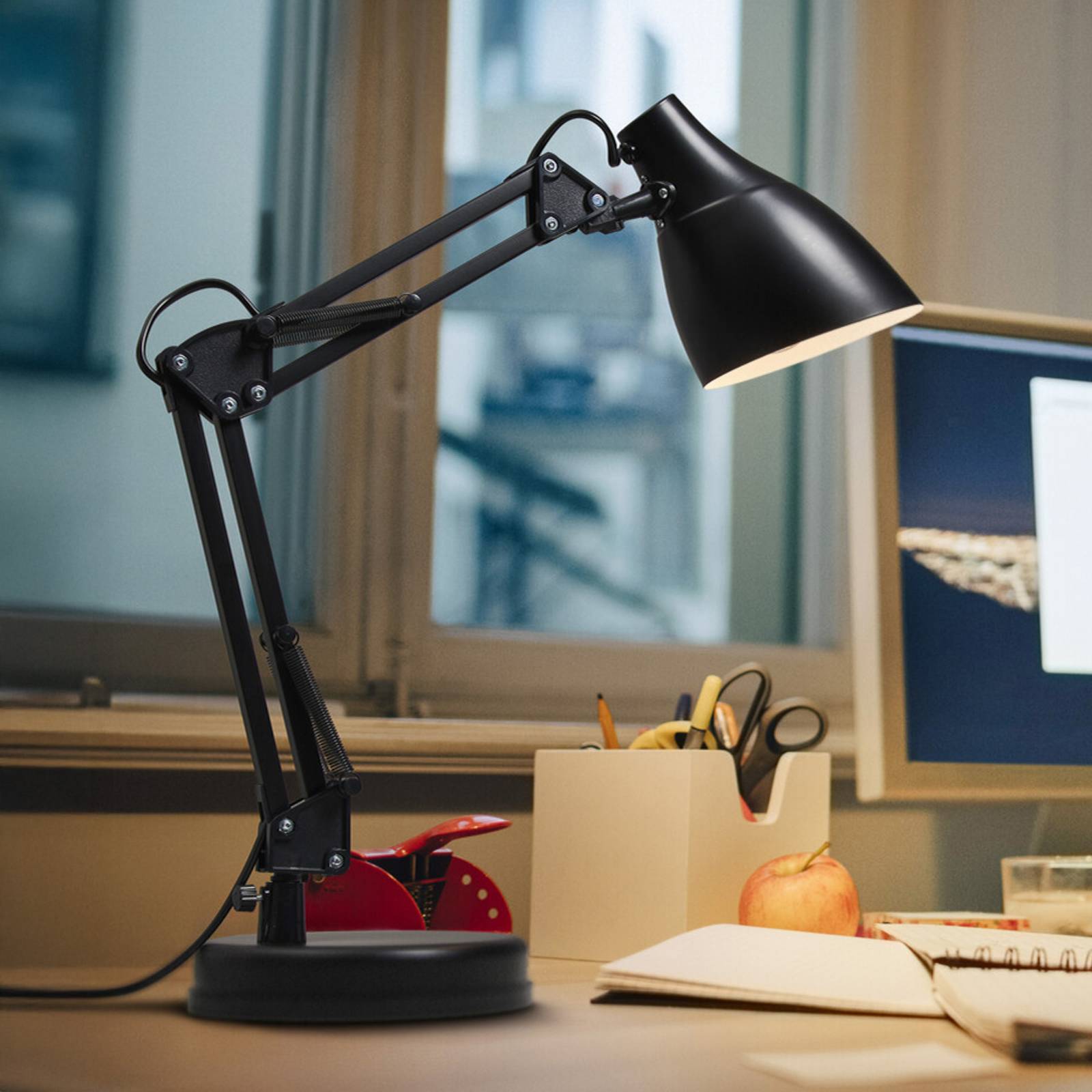 Osram tafellamp Office Line Desk Pear, zwart, E27