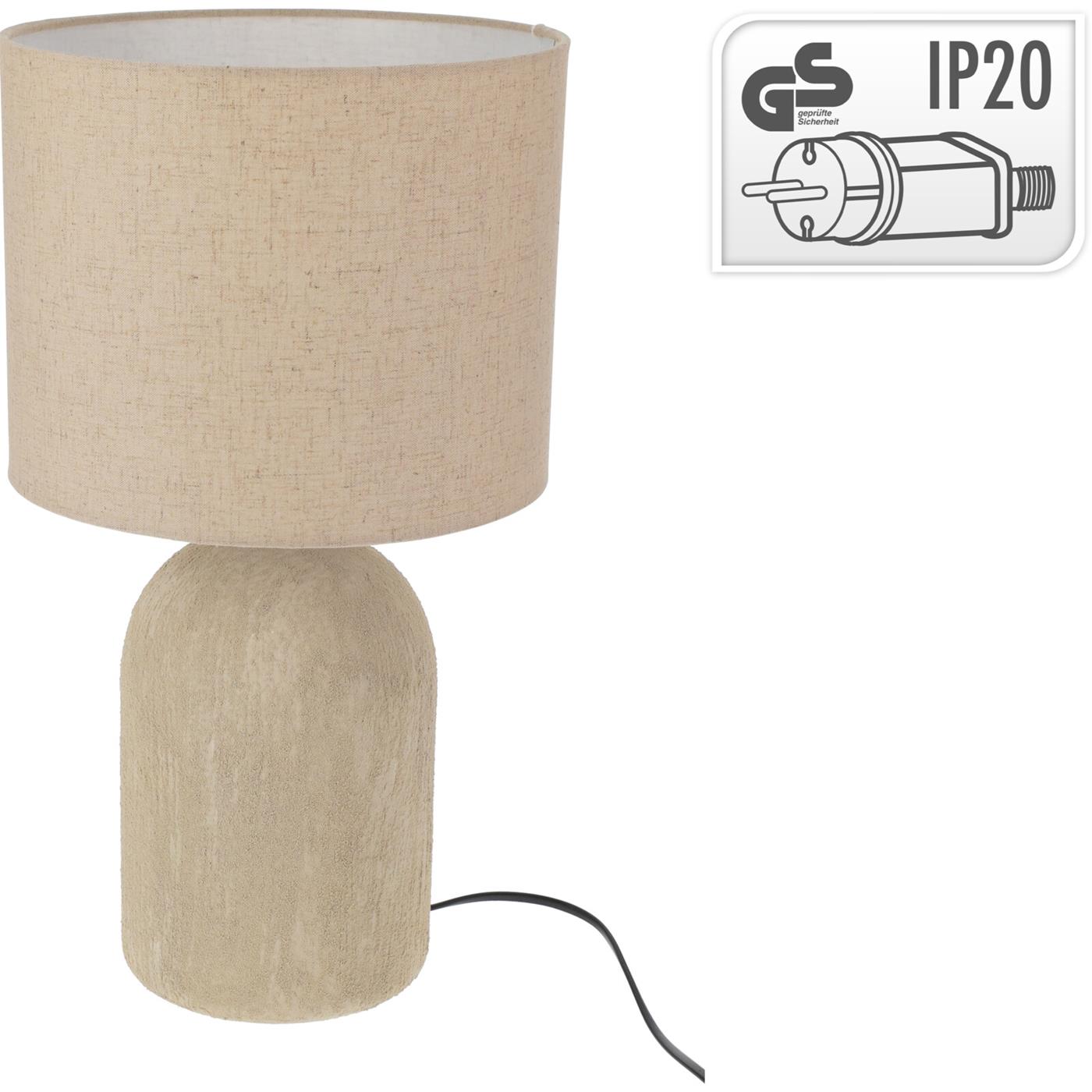 Home & Styling Tafellamp steengoed E14
