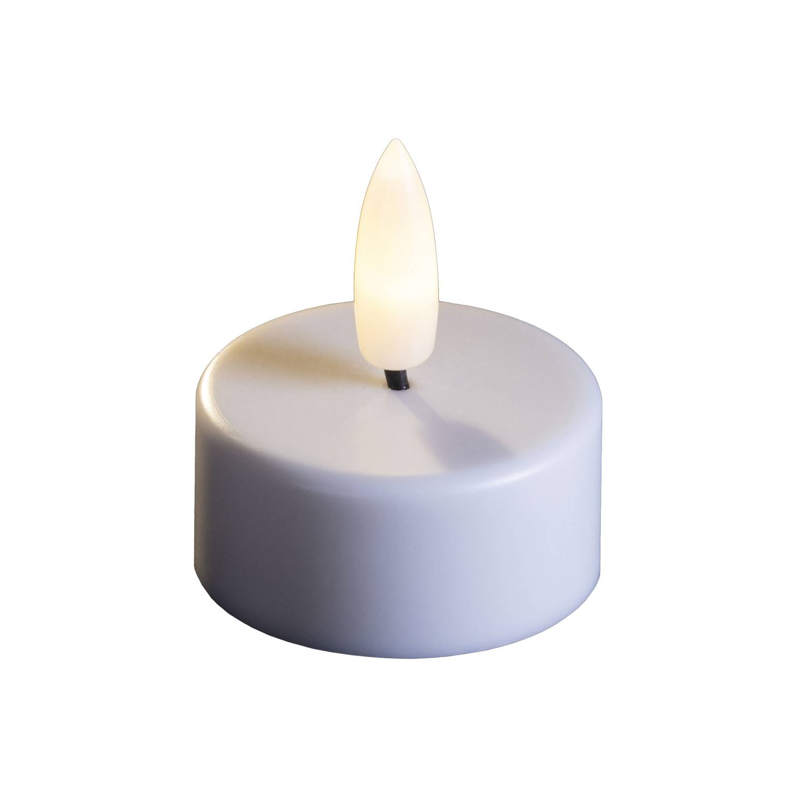 Sterntaler LED theelichtje, wit, Ø 3,7 cm, batterij, set van 4