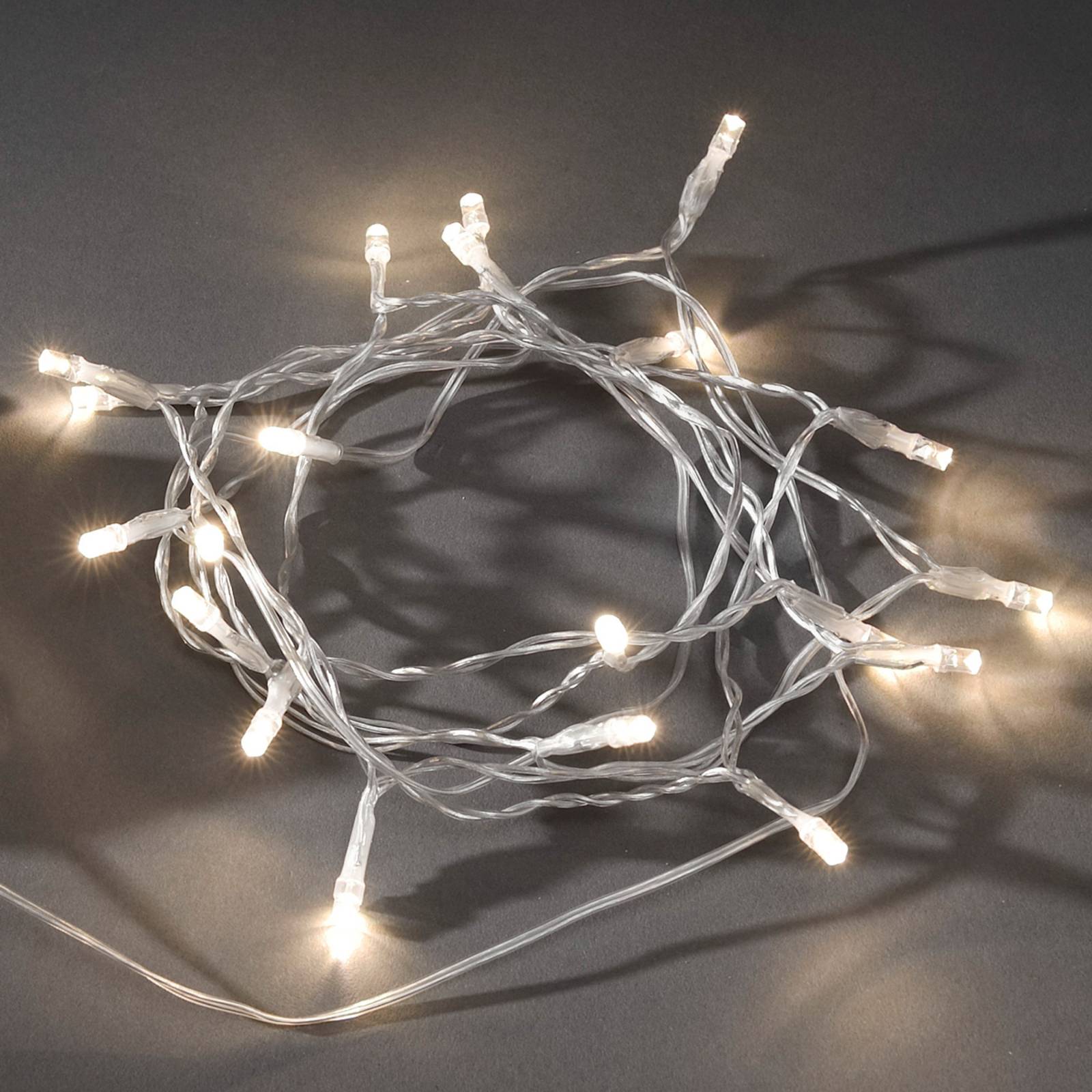 Konstsmide Christmas LED lichtketting voor buiten m lichtsensor IP44 ww