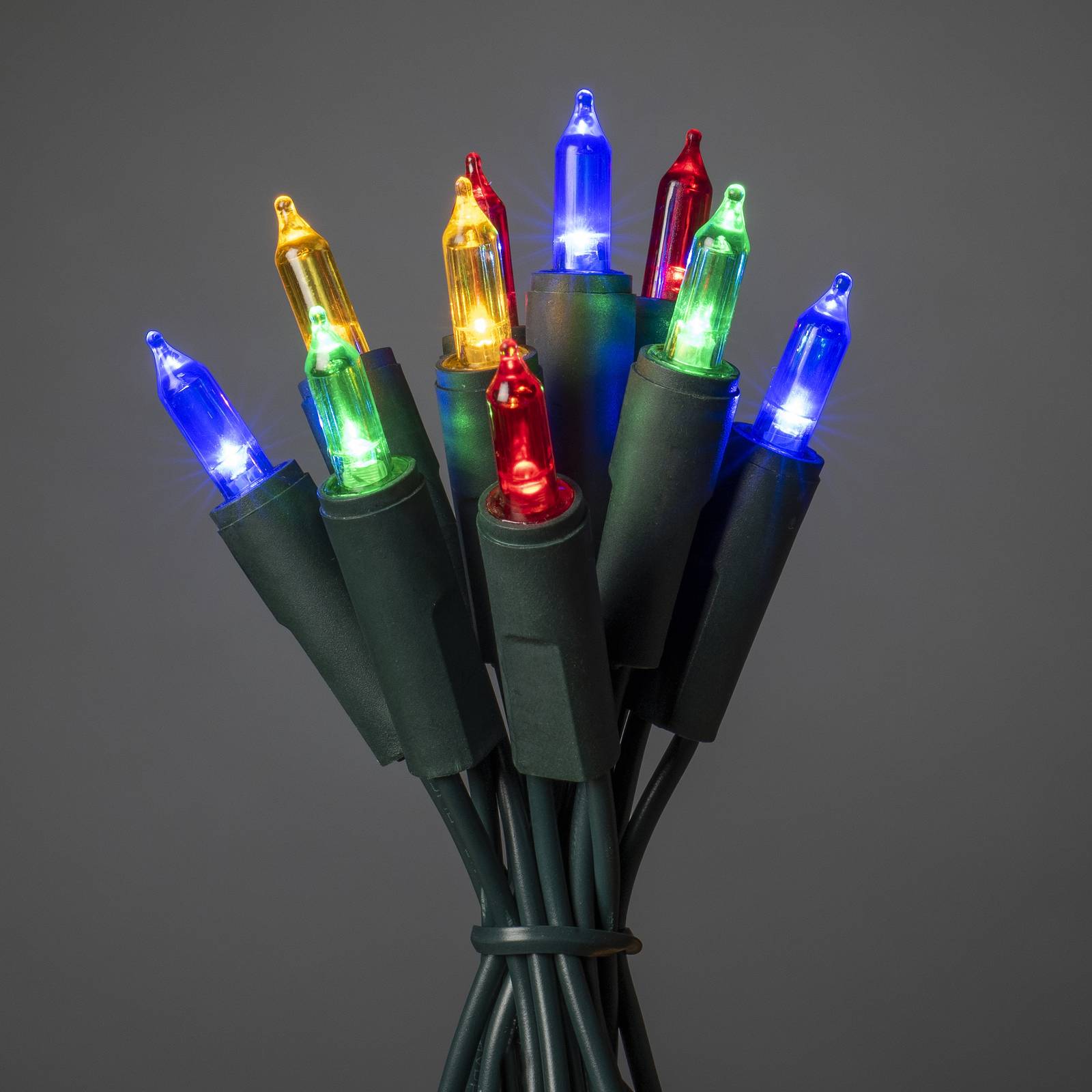 Konstsmide Christmas Kleurrijke led-lichtketting, 20-lichts, 4,35 m