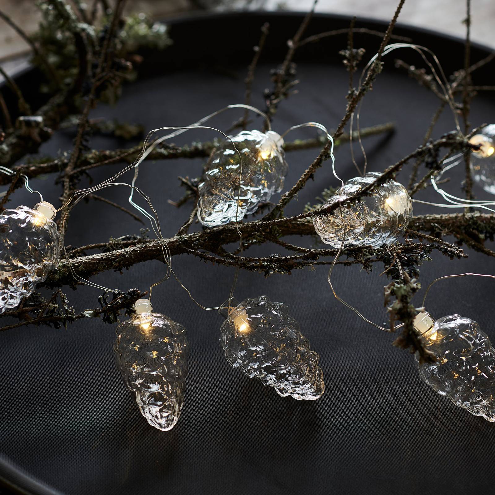 Sirius Celina LED lichtketting op batterij, helder