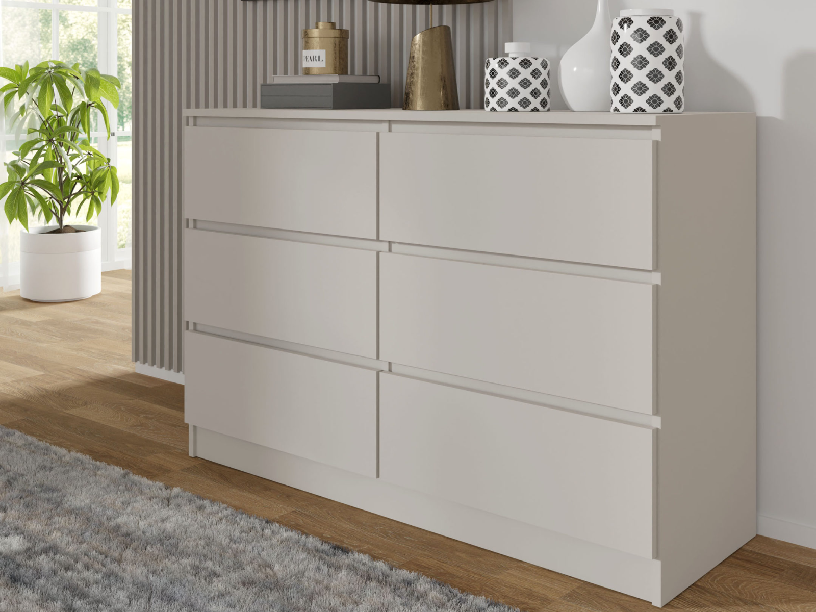Mobistoxx Commode MAJDA 6 lades kasjmier