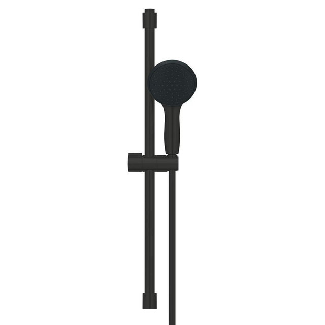 Grohe Tempesta 110 Glijstangset - 60cm - ronde handdouche - 2 straalsoorten - gladde doucheslang - mat zwart 269152433