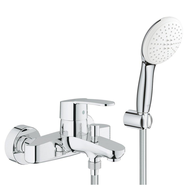 Grohe Eurostyle Cosmopolitan Badmengkraan - met doucheset - met omstel - chroom 25275002