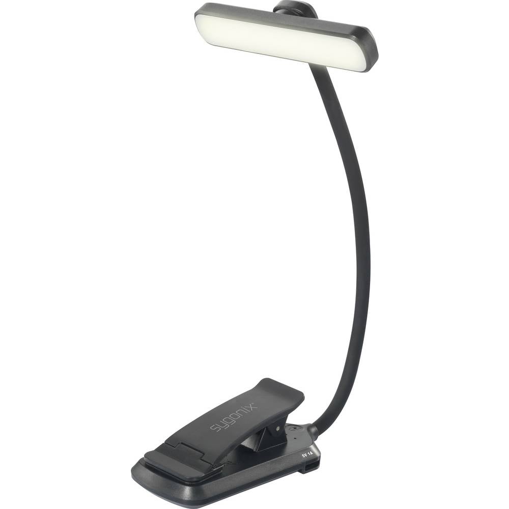 Sygonix SY-6748338 Tafellamp LED 1 W Zwart