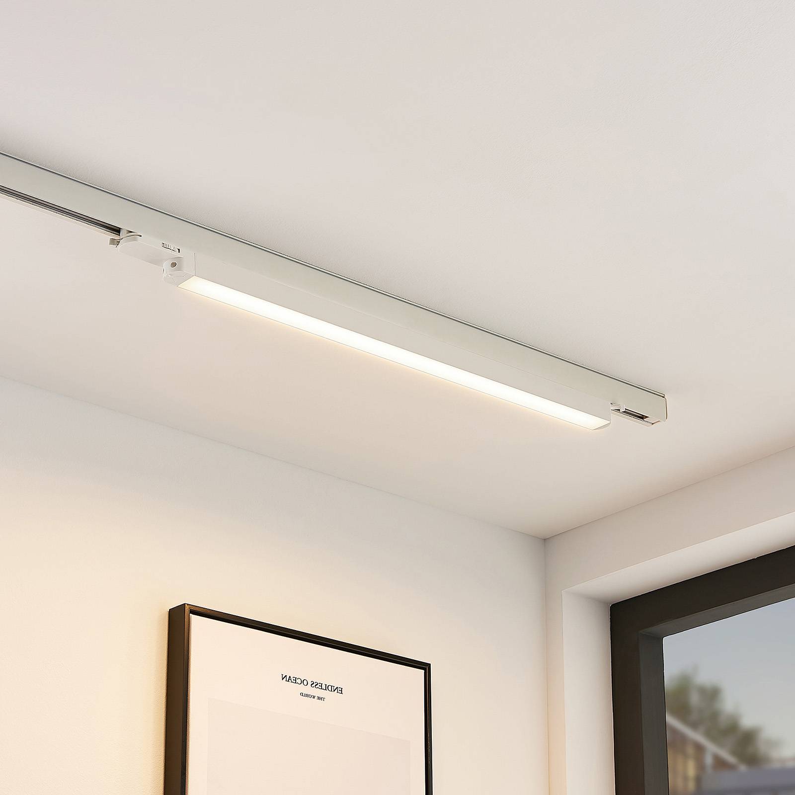 Arcchio Harlow LED track light, wit, 69 cm, 3.000 K