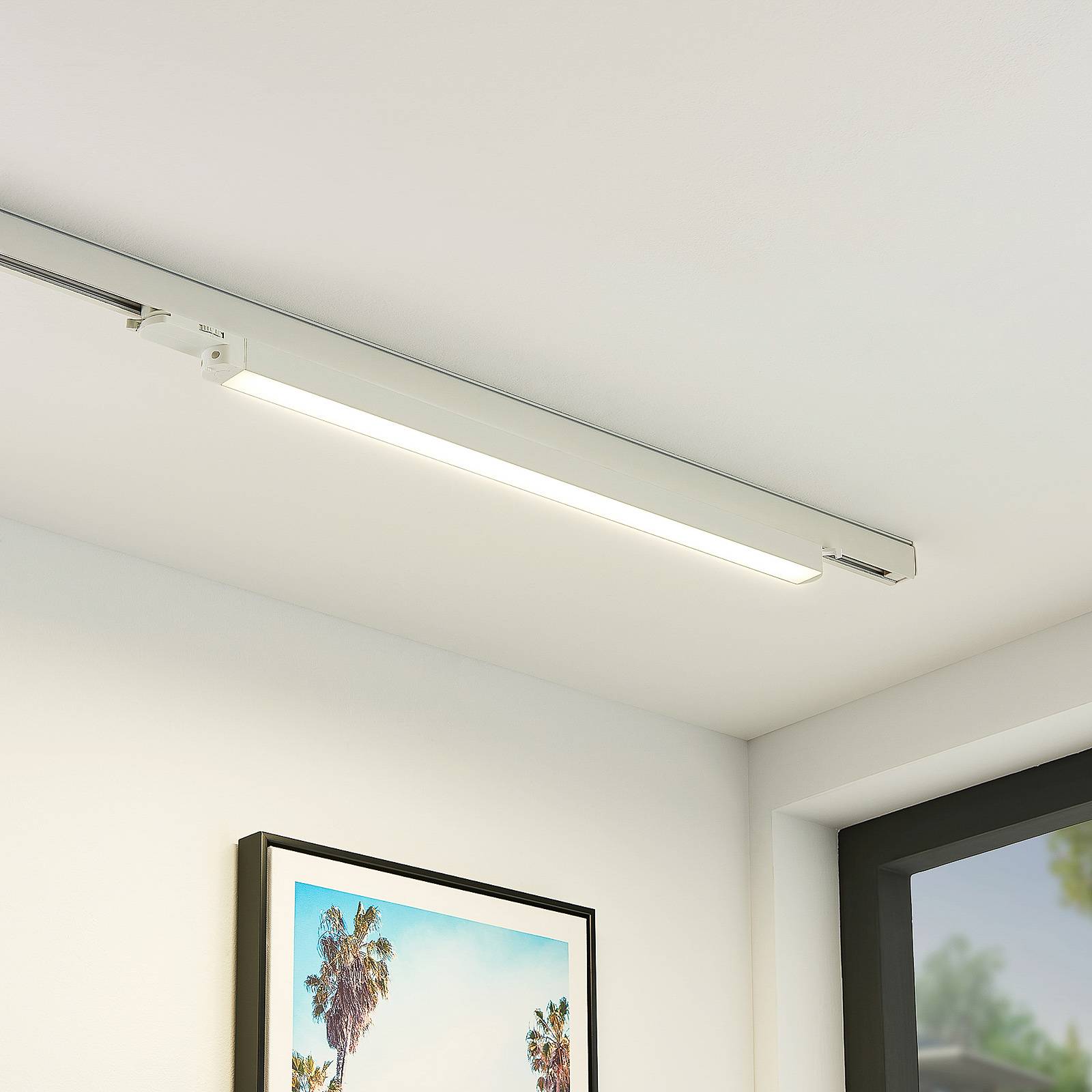 Arcchio Harlow LED track light, wit, 69 cm, 4.000 K