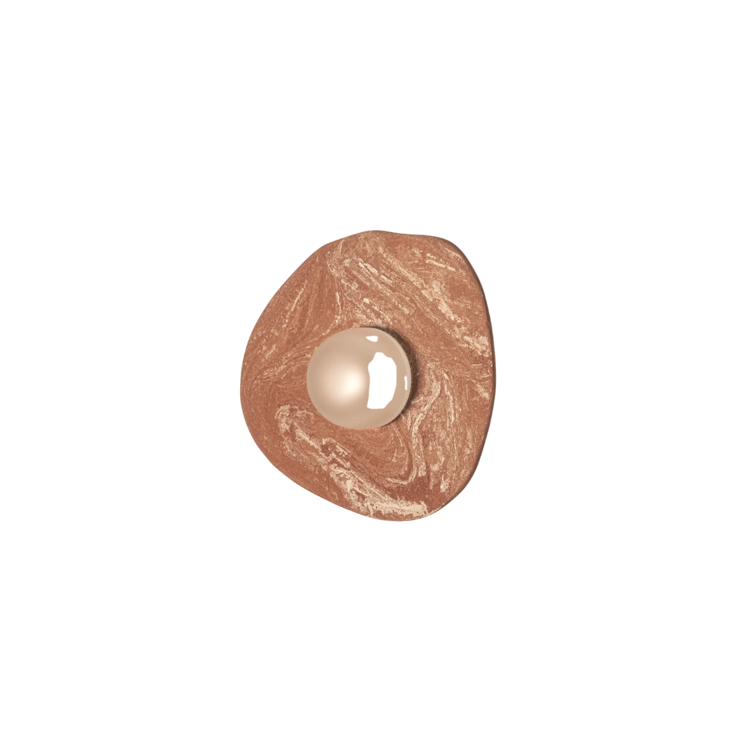Contain  Organic ceramic sconce 14/16 Wandlamp