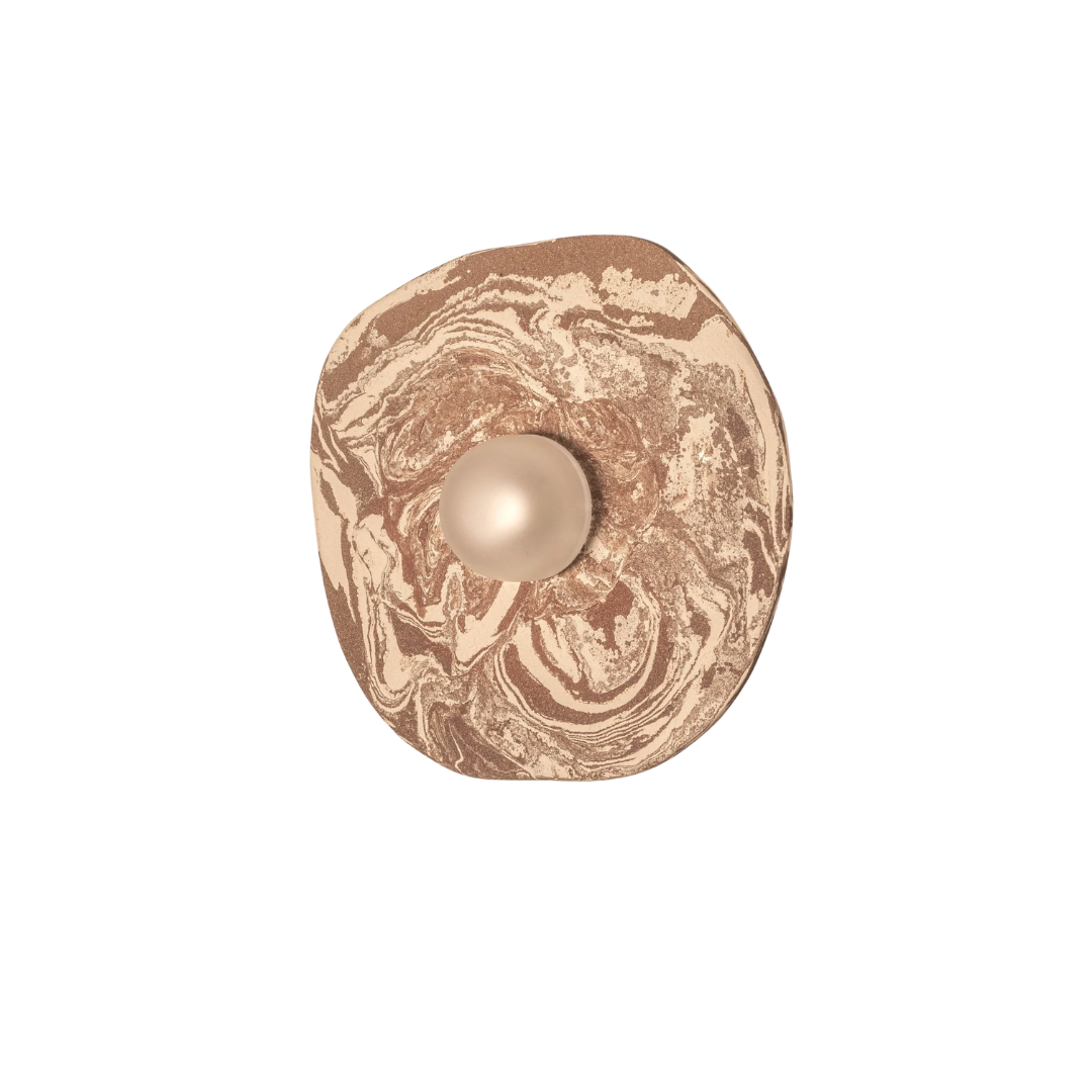 Contain  Organic ceramic sconce 22/24 Wandlamp