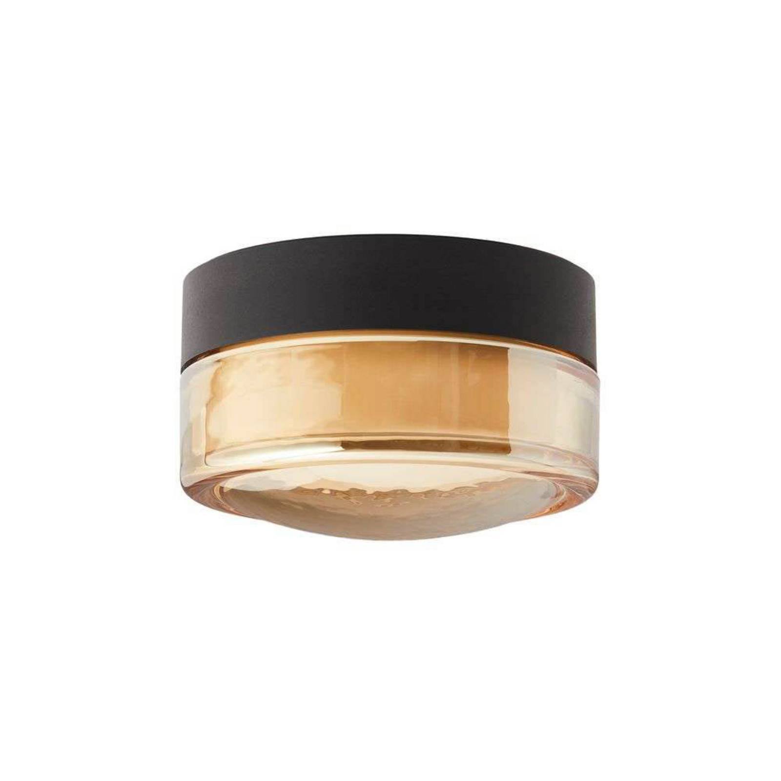 LOOM DESIGN Otto Convex Wandlamp/Plafondlamp IP65 Amber - 