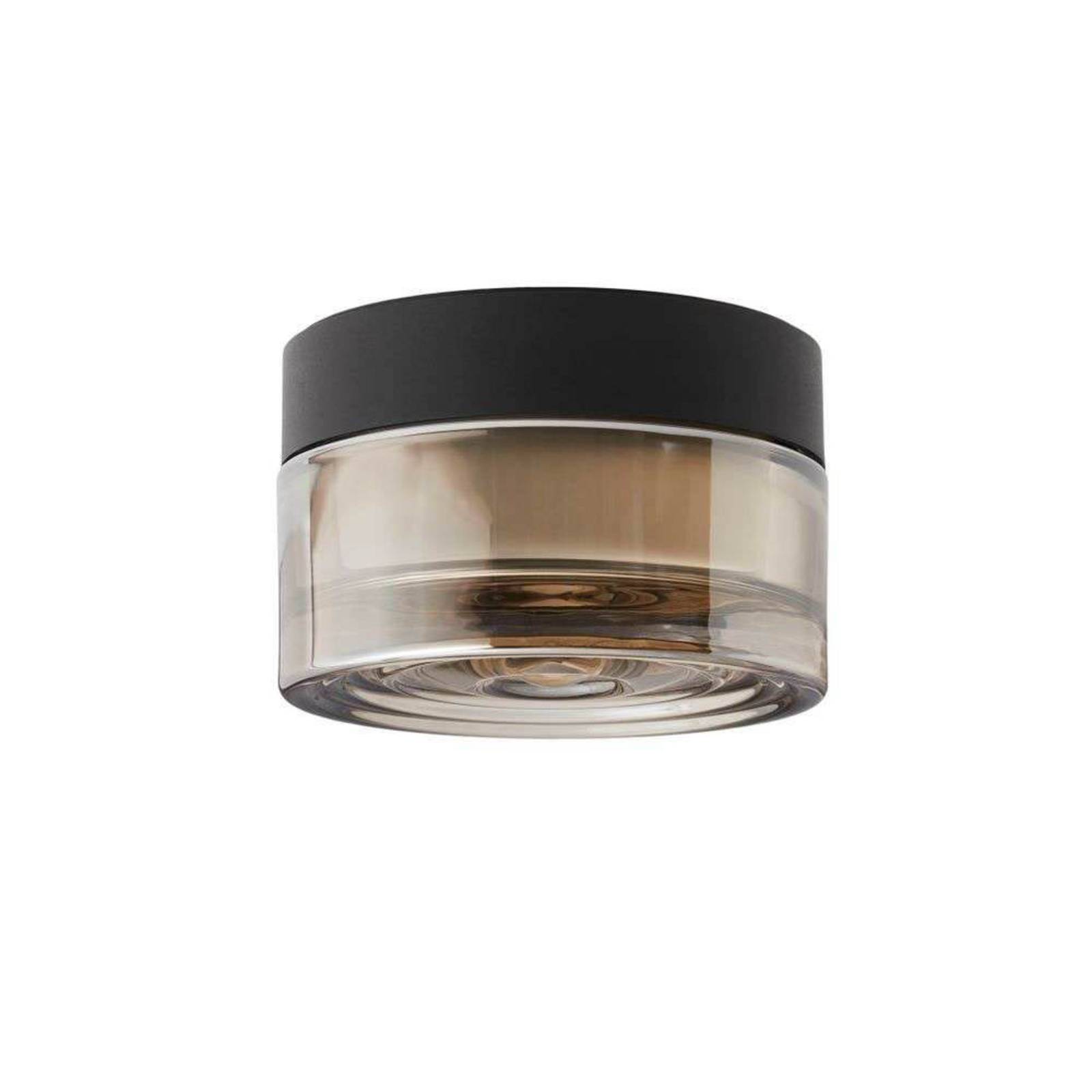 LOOM DESIGN Otto Wave Wandlamp/Plafondlamp IP65 Smoked - 