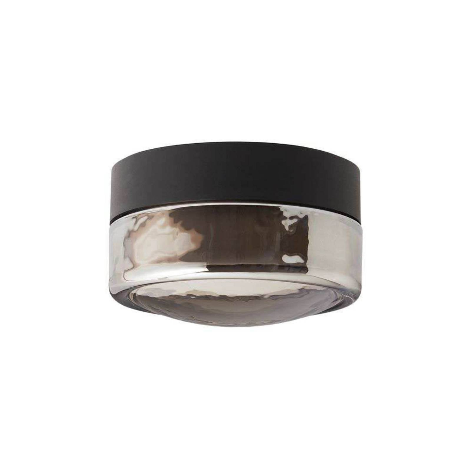 LOOM DESIGN Otto Convex Wandlamp/Plafondlamp IP65 Smoked - 
