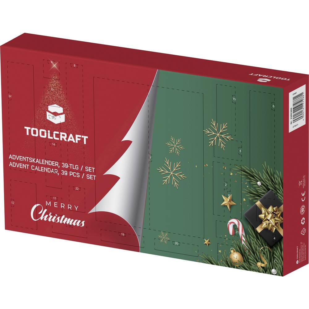TOOLCRAFT 39 parts Adventskalender 2025 Gereedschap