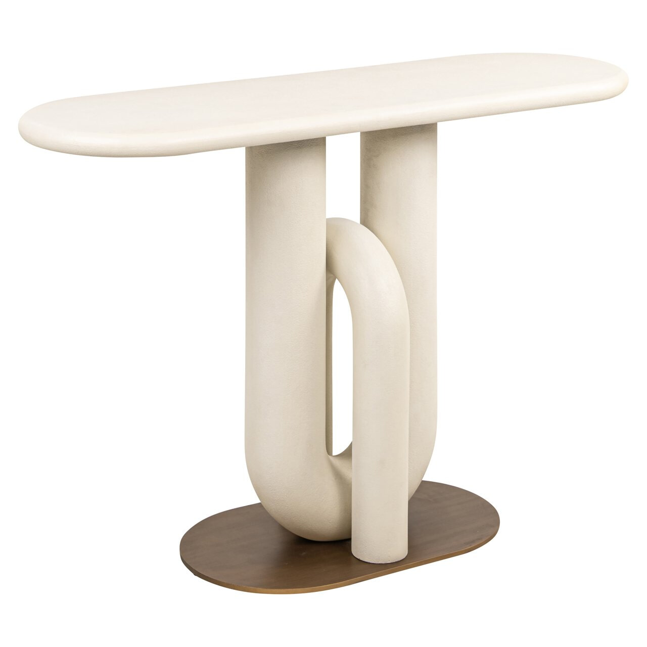 Richmond Interiors Richmond Ovale Sidetable Winslow 130cm - Wit