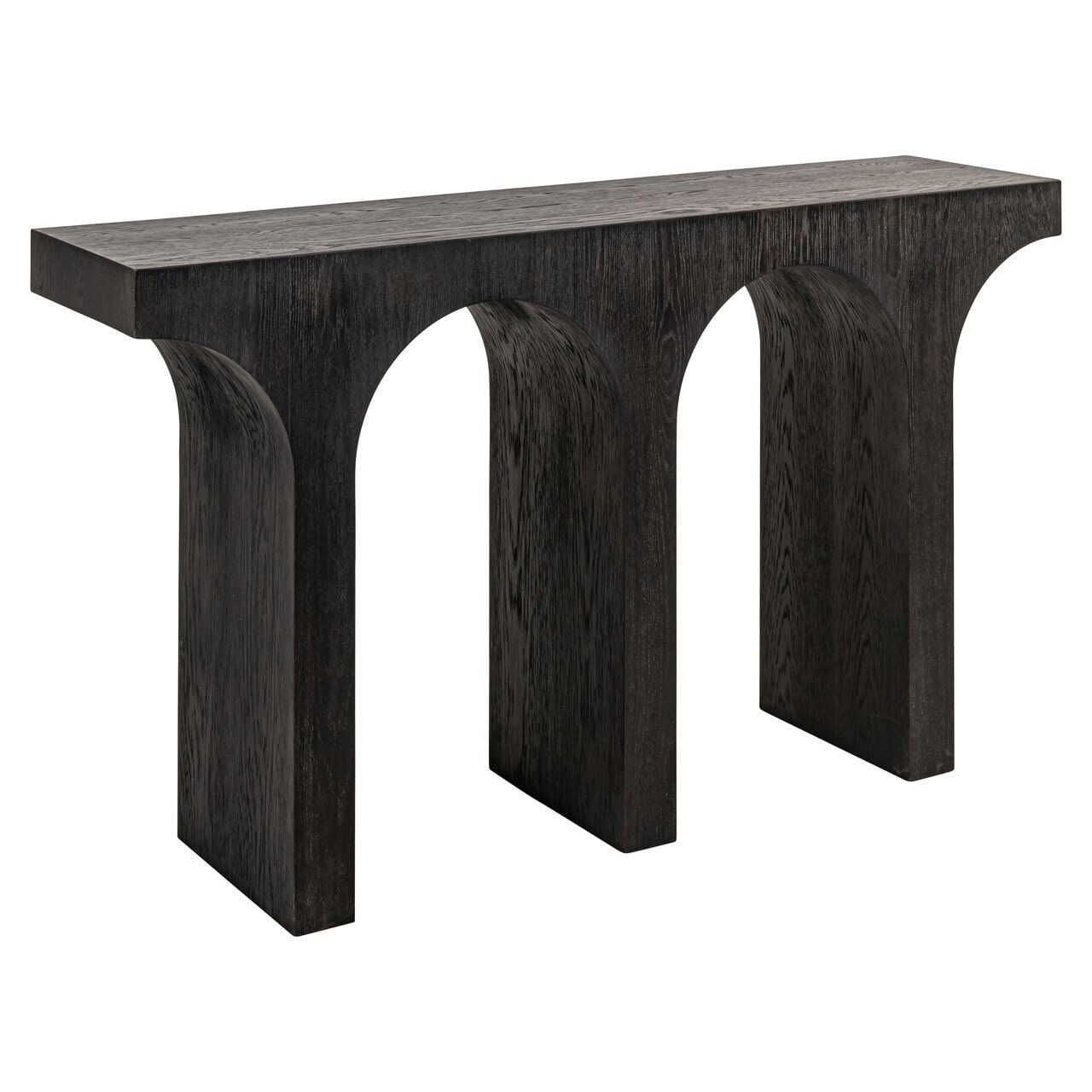 Richmond Interiors Richmond Sidetable Ashford Eiken, 140cm - Donkerbruin