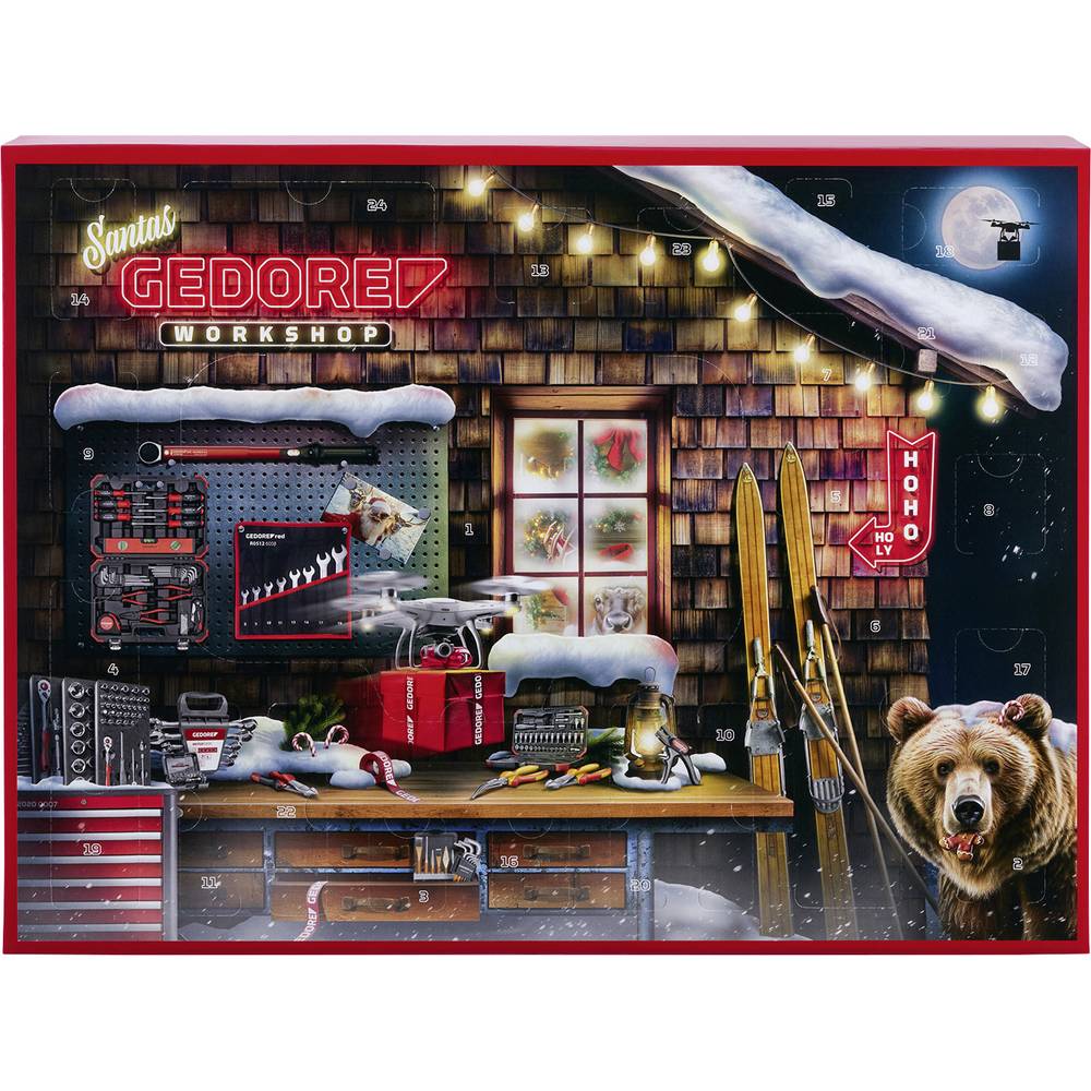 Gedore Adventskalender 2025 Adventskalender Gereedschap Leeftijdsklasse Onafhankelijk