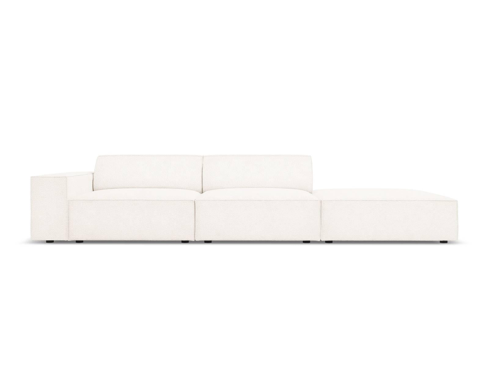 Micadoni 4-zitsbank Jodie bouclé rechts open | 