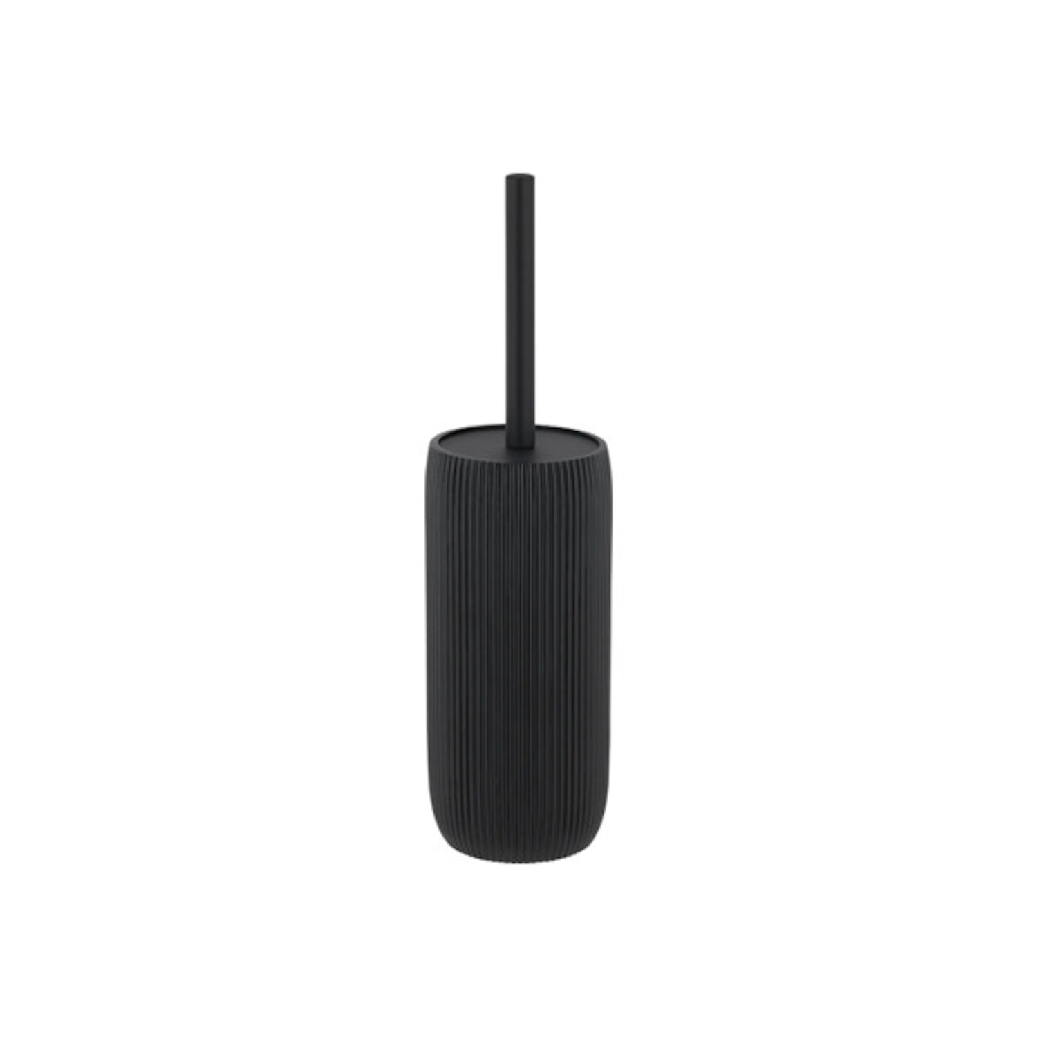 Haceka OUTLET Toiletborstelhouder  Ribbel Zwart