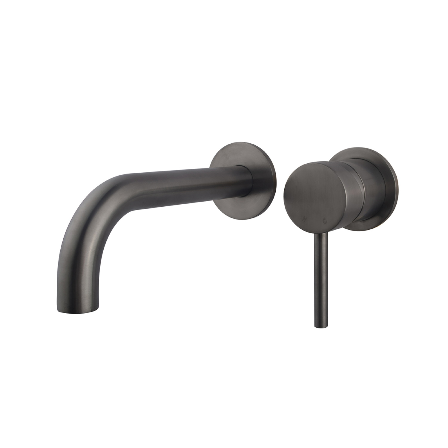 Boss & Wessing OUTLET Wastafelkraan BWS Inbouwkraan Afbouwdeel Eenhendel Gunmetal