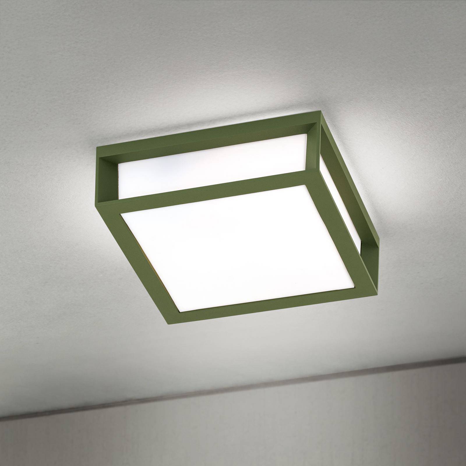 Orion Buitenlamp Henry, groen, gegoten aluminium, E27, IP44