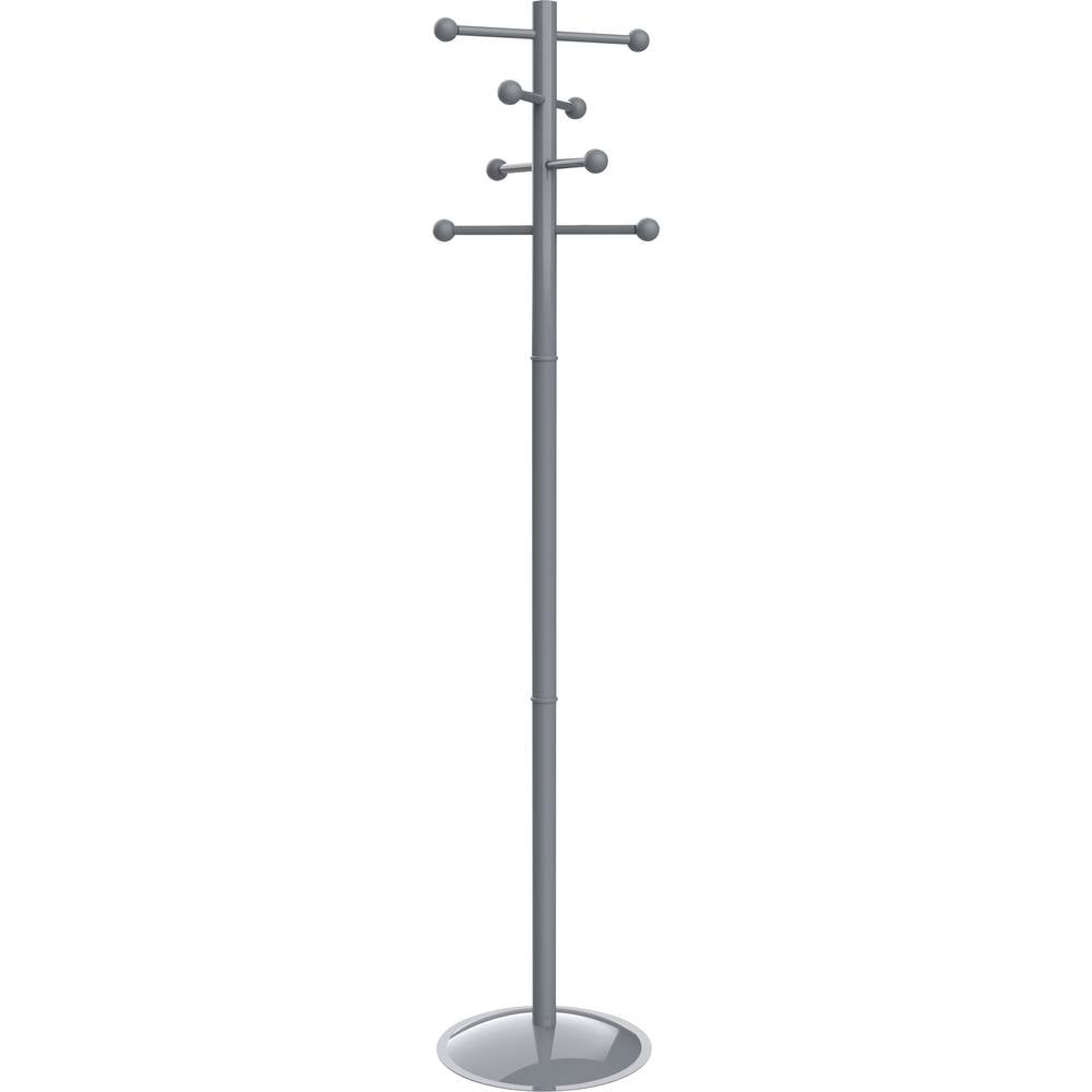 Maul Staande kapstok 9401582 saphir Lite Aantal haken: 8 (b x h x d) 38 x 171 x 38 cm Metaal Grijs 1 stuk(s)