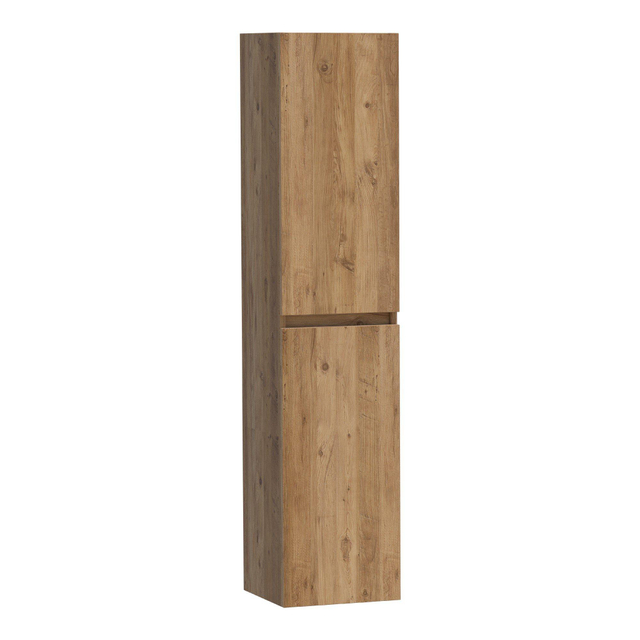 Brauer Joy badkamerkast - 160x35x35cm - 2 deuren - greeploos - links- of rechtsdraaiend - Chateau HK-JY160CH