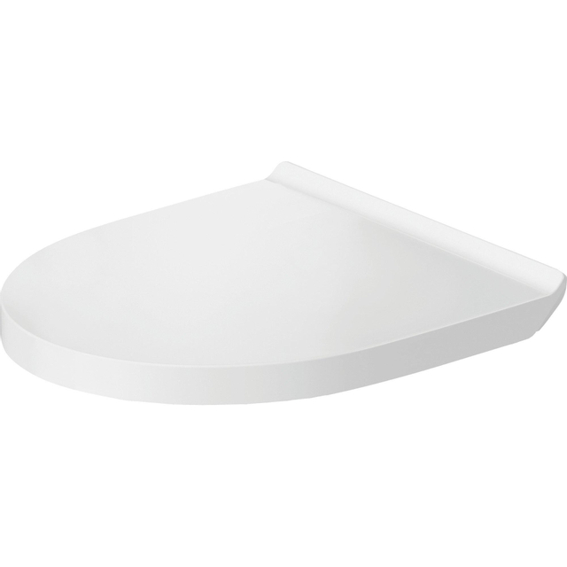 Duravit DuraStyle Basic WC-zitting 33.1x38.5x4.2cm met softclose Kunststof wit Glanzend 0021390000