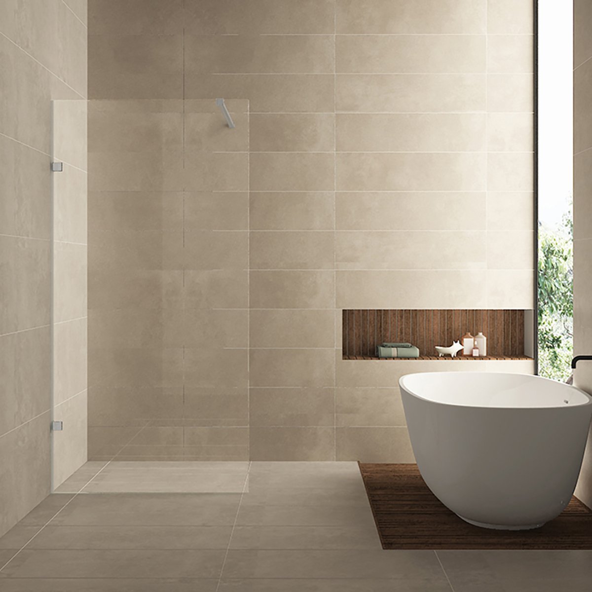 Wiesbaden Less Inloopdouche 700x2000mm - Helder Glas & Nano Coating