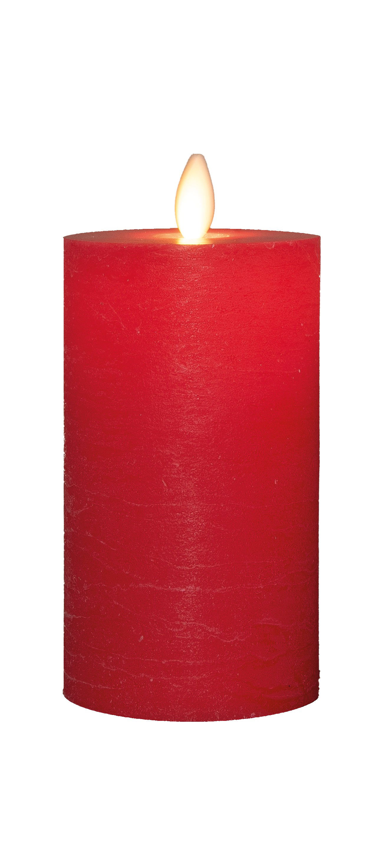 Annas collection Stompkaars-USB wax 12,5x7,5 cm rood - 