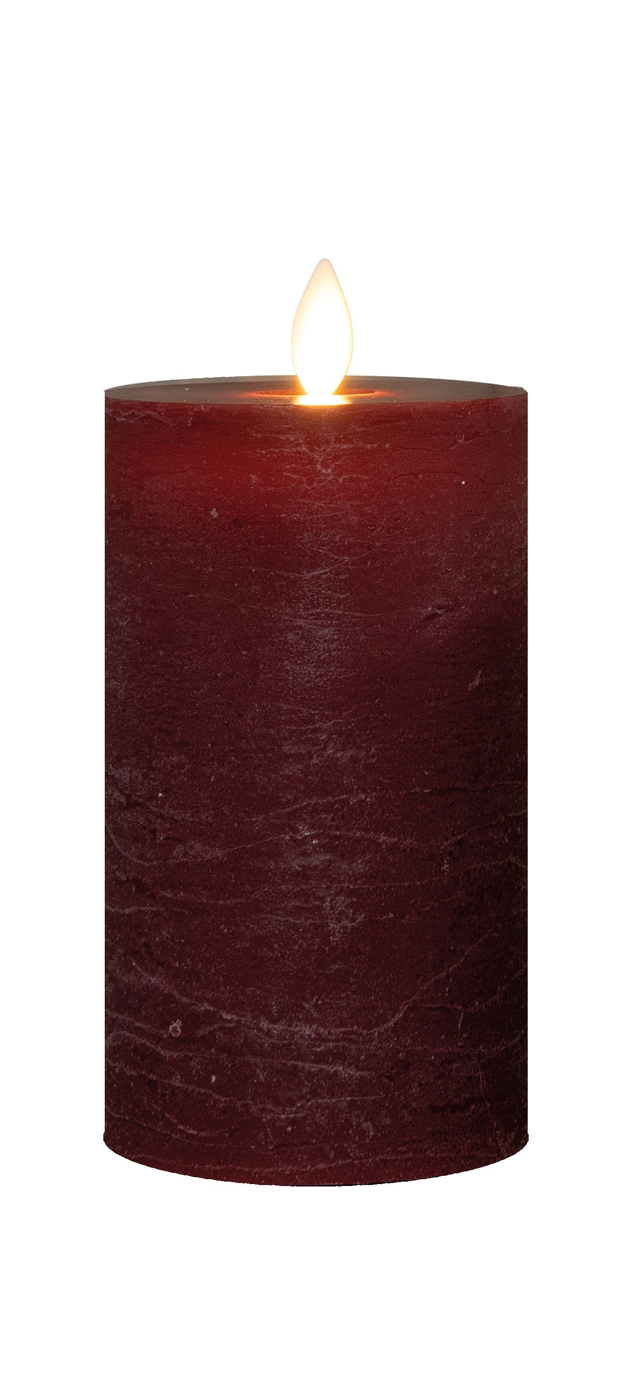 Annas collection Stompkaars-USB wax 12,5x7,5 cm bordeaux - 