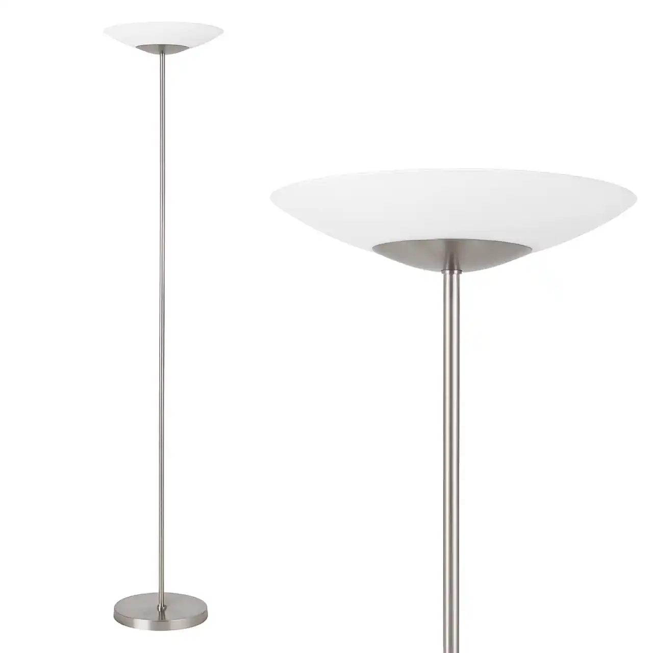 Highlight Vloerlamp Santiago H 182 cm mat chroom