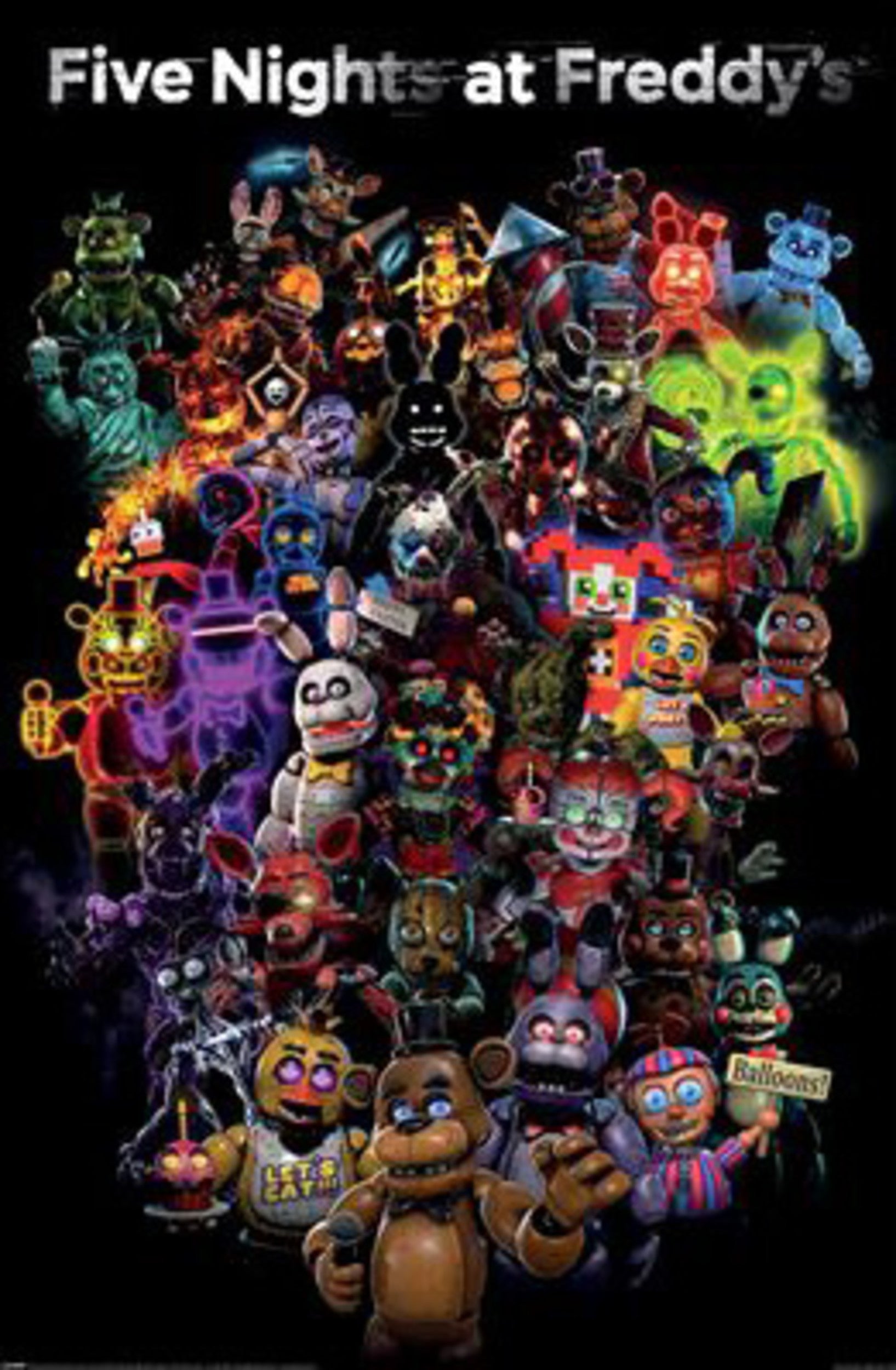 Pyramid Poster Five Nights at Freddies - Collage 61x91,5cm