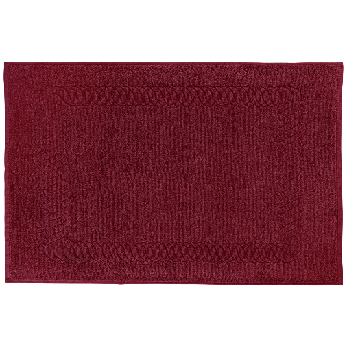 ERWIN M. Waslap Bermuda 2.0; 30x30 cm (BxL); bordeaux; 5 stuk / verpakking