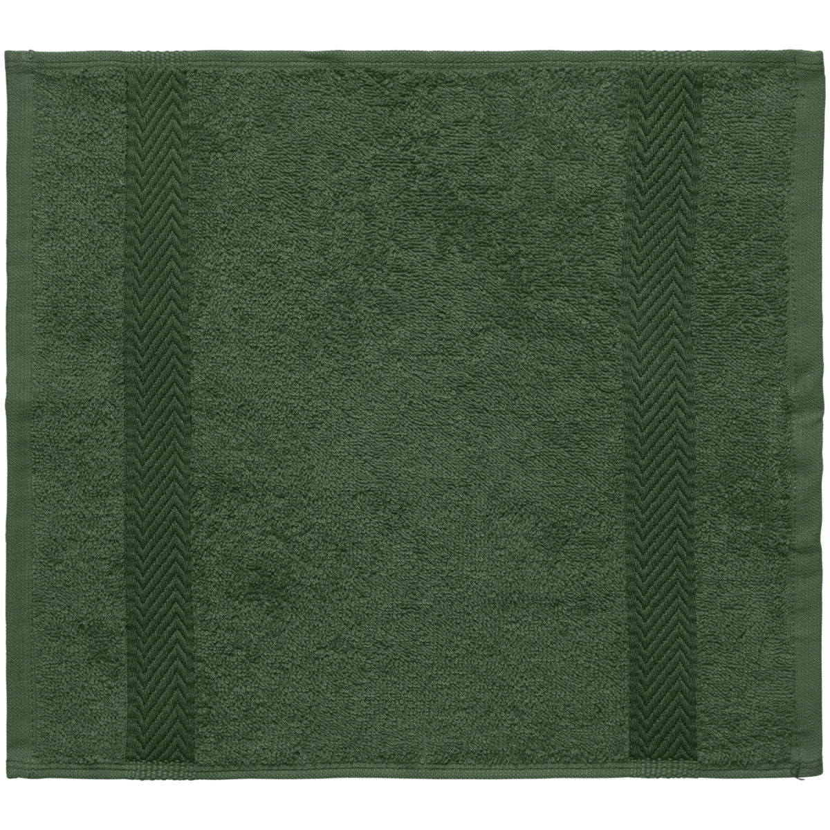 ERWIN M. Waslap Bermuda 2.0; 30x30 cm (BxL); donker olijf; 5 stuk / verpakking