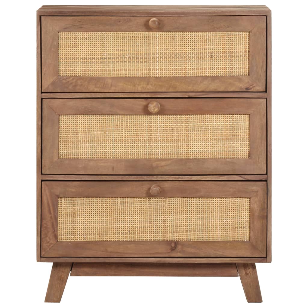 vidaXL Dressoir 61x35x76 cm massief mangohout