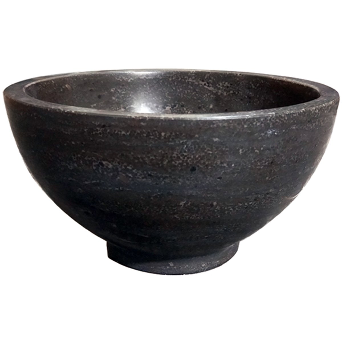 Wiesbaden Raw Waskom Rond - 20x11cm - Hardsteen Gezoet