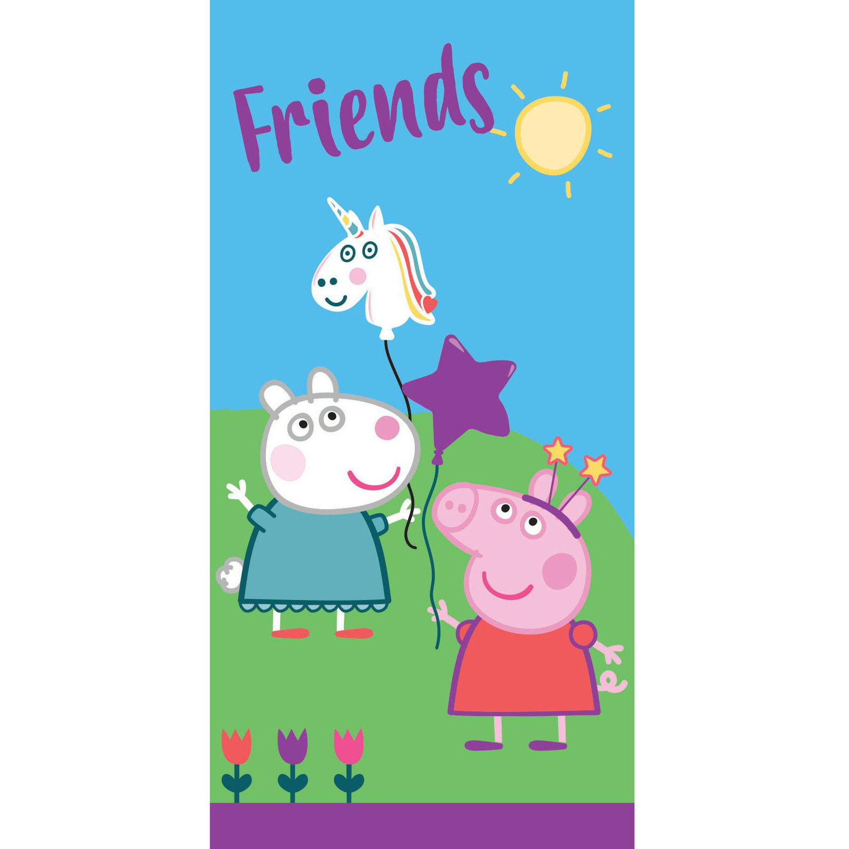 Peppa Pig strandlaken / badlaken - voor jongens