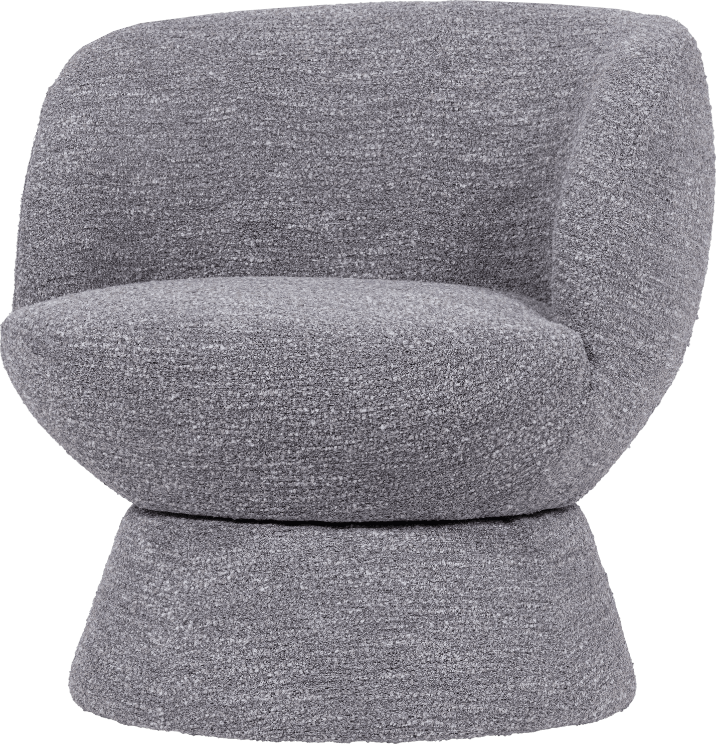 Shuffle draaifauteuil grijs melange