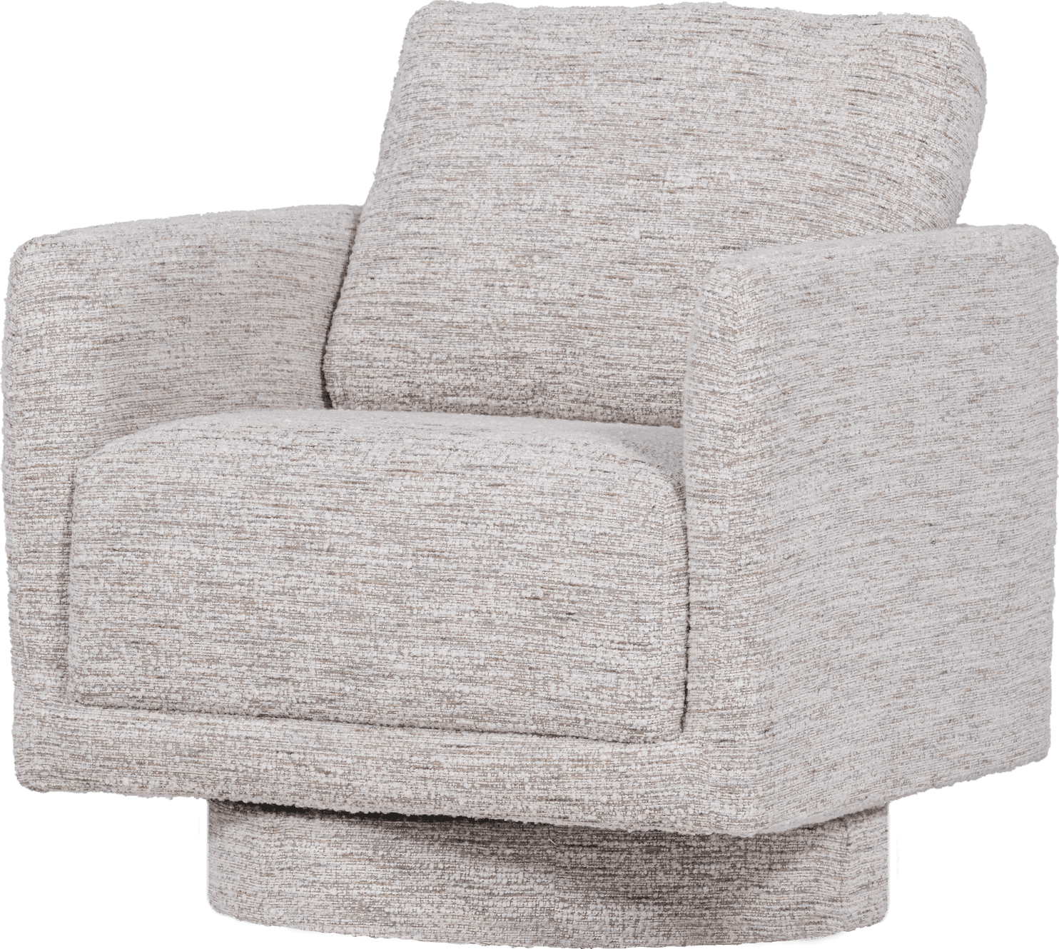 Oska draaifauteuil naturel melange