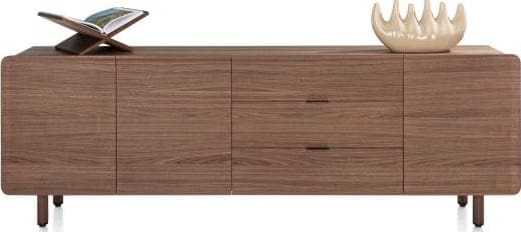 Brianza dressoir 235 cm - 3-deuren + 3-laden