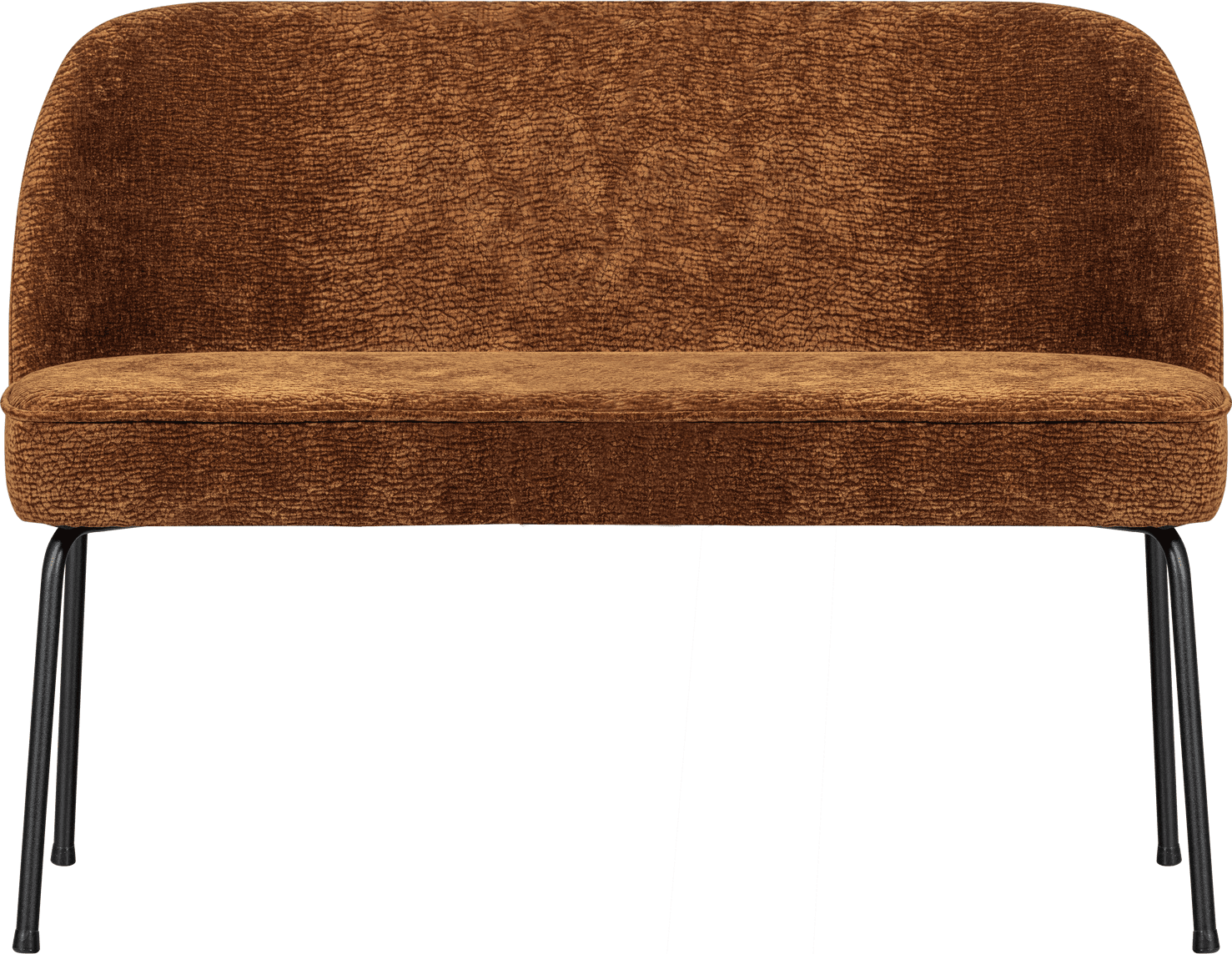 Vogue eetbank 3d chenille middenbruin